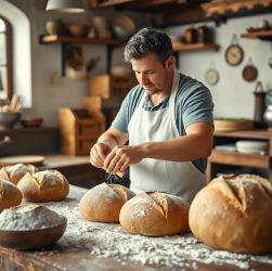 Il ritorno del pane a lievitazione naturale. Benefici nutrizionali e riscoperta artigianale nelle città italiane. 8 Il ritorno del pane a lievitazione naturale. Benefici nutrizionali e riscoperta artigianale nelle città italiane. 7